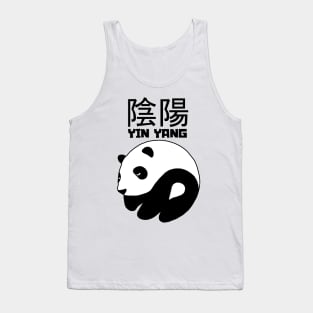 Chinese Yin Yang Panda Tank Top